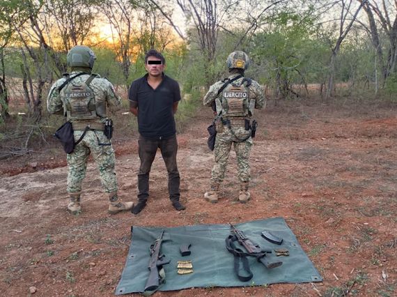 detenido con armas largas en tepuche culiacan