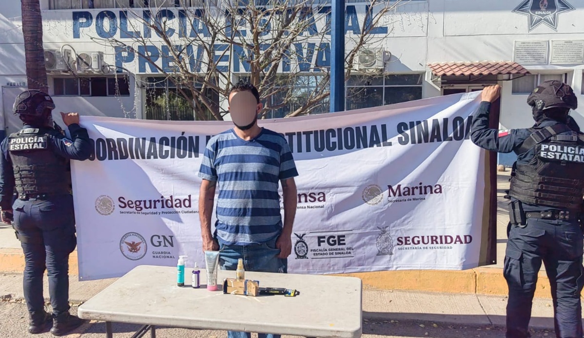 Detenido por robo a comercio en Culiacán