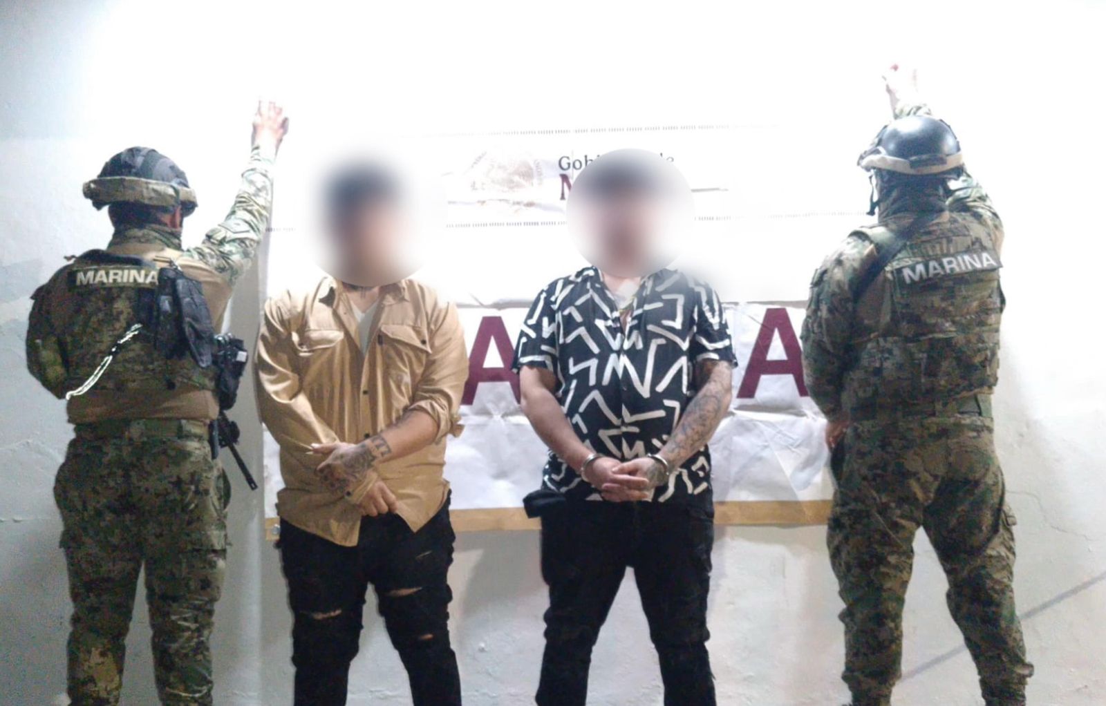 Detenidos en Mazatlán