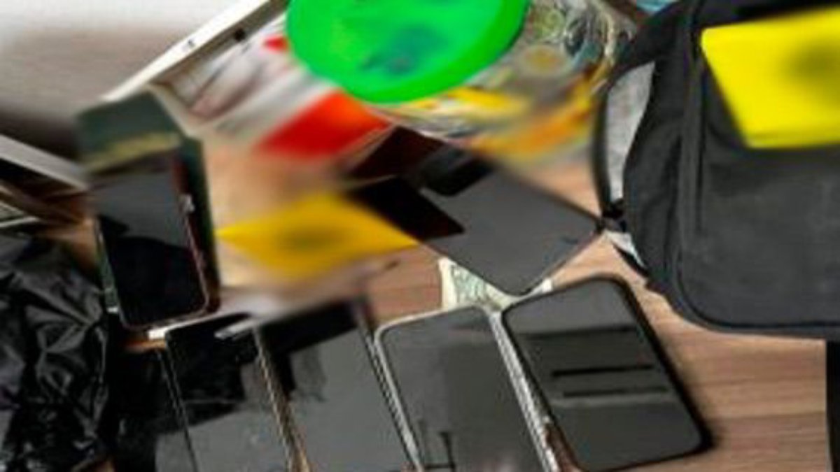 Celulares decomisados