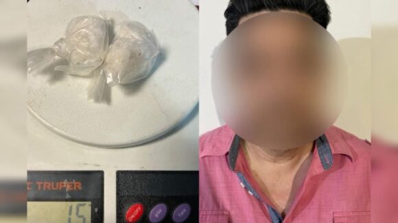 Con actitud evasiva y vidrios polarizados; detienen a un hombre en posesión de droga, en Culiacán, Sinaloa