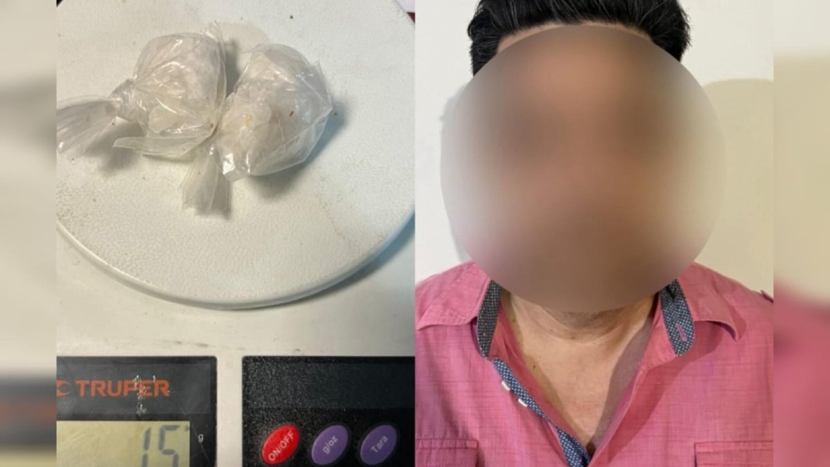detienen a un hombre en posesion de droga en culiacan