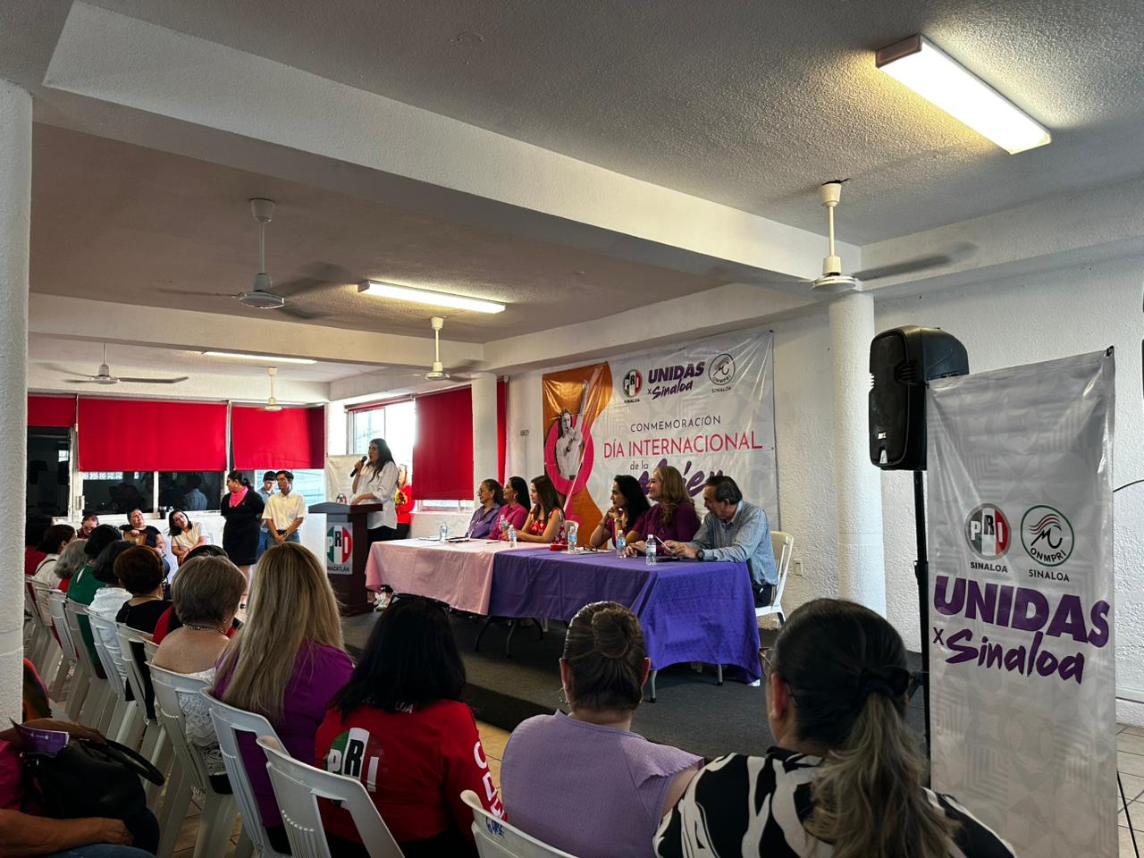 PRI Mazatlán conmemora el Día Internacional de la Mujer