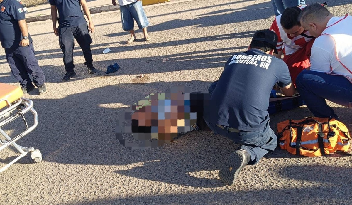 Dos lesionados en accidente de motocicleta en Angostura