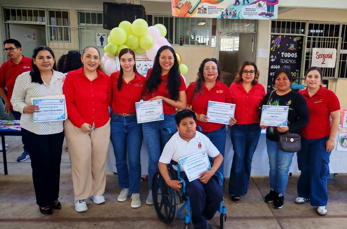 Implementan acciones inclusivas por el derecho a la educación; zona escolar 006