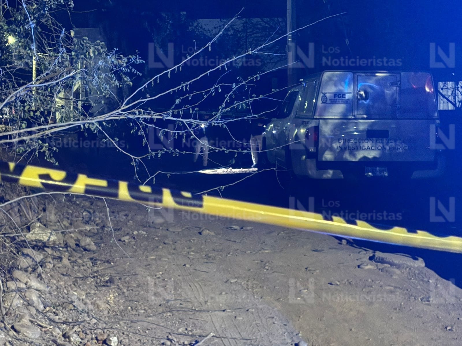 Cinta amarilla en la escena del crimen