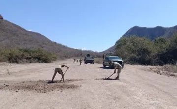 Ejército localiza e inhabilita pista clandestina en Sinaloa de Leyva, Sinaloa