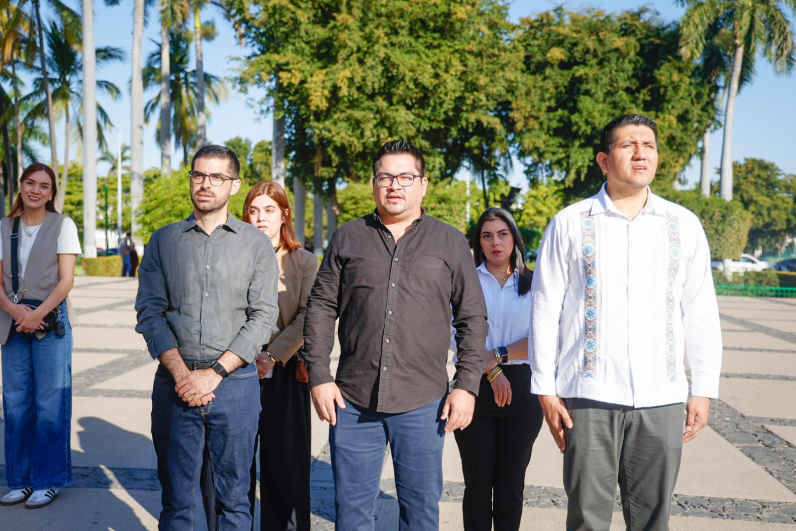feliciano valle durante la conmemoracion del 88 aniversario de la expropiacion petrolera en mexico