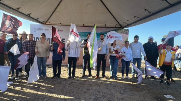 El Maviri se suma a Sinaloa Limpia sus playas; emprenden jornada tempranera funcionarios y ciudadanos de Ahome