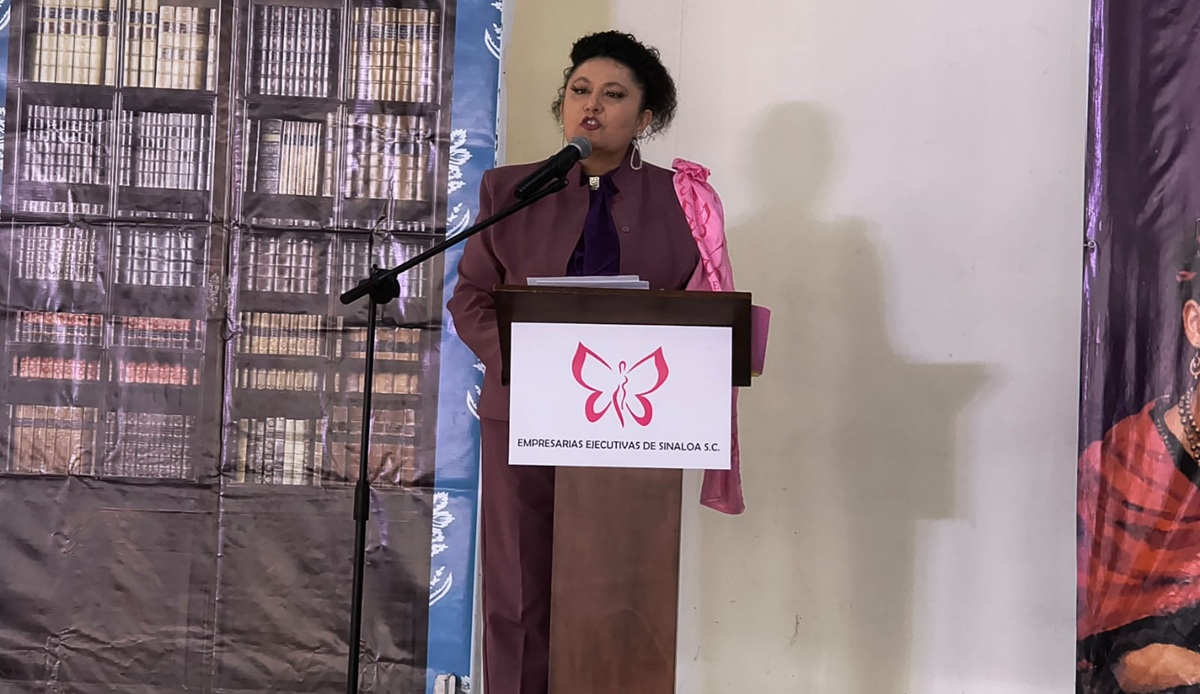 Catalina Aracely Castañeda Estrada, presidenta de la Asociación de Empresarias Ejecutivas de Sinaloa