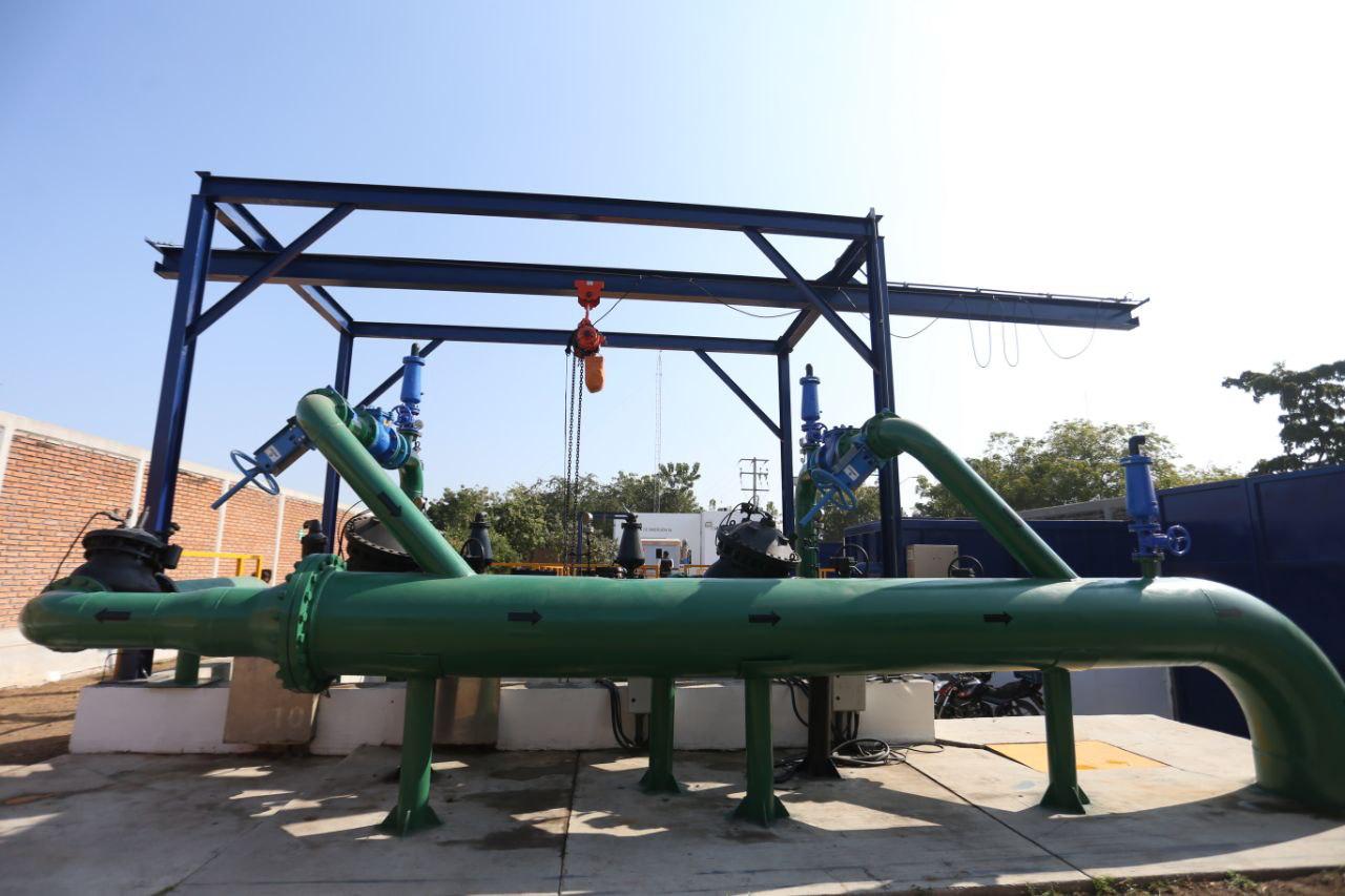 entrega del proyecto terminado de la modernización y el equipamiento del Cárcamo Burócrata