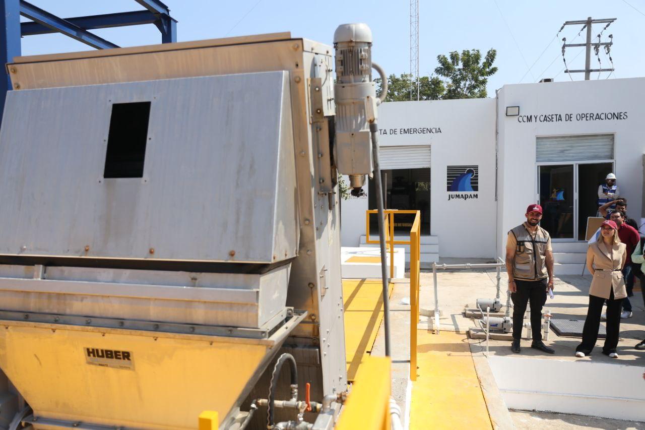 entrega del proyecto terminado de la modernización y el equipamiento del Cárcamo Burócrata