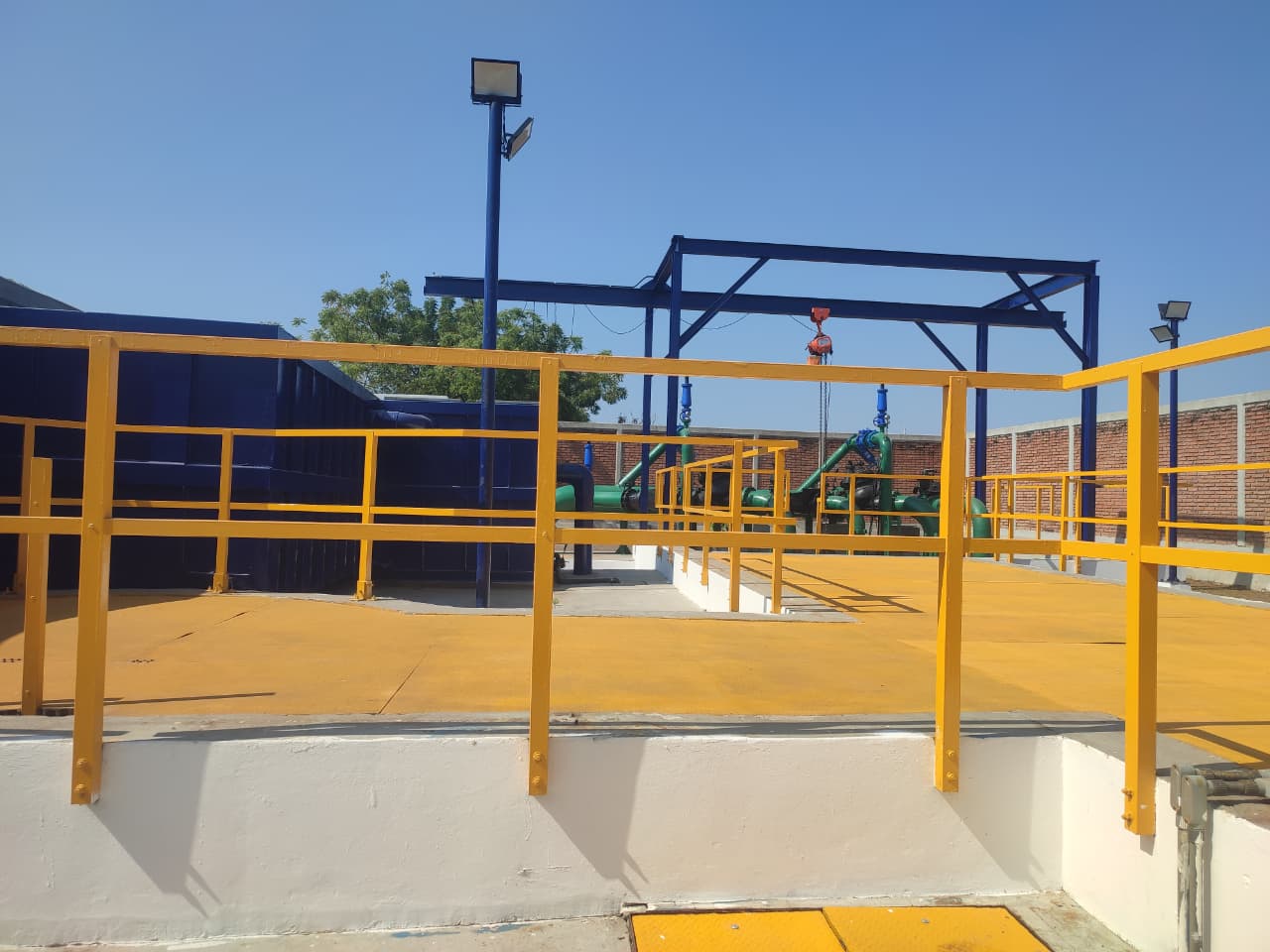 entrega del proyecto terminado de la modernización y el equipamiento del Cárcamo Burócrata