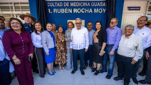 Agradece Rocha distinción con su nombre en nueva escuela de Medicina en Guasave, pero pide tomen en cuenta a otros universitarios