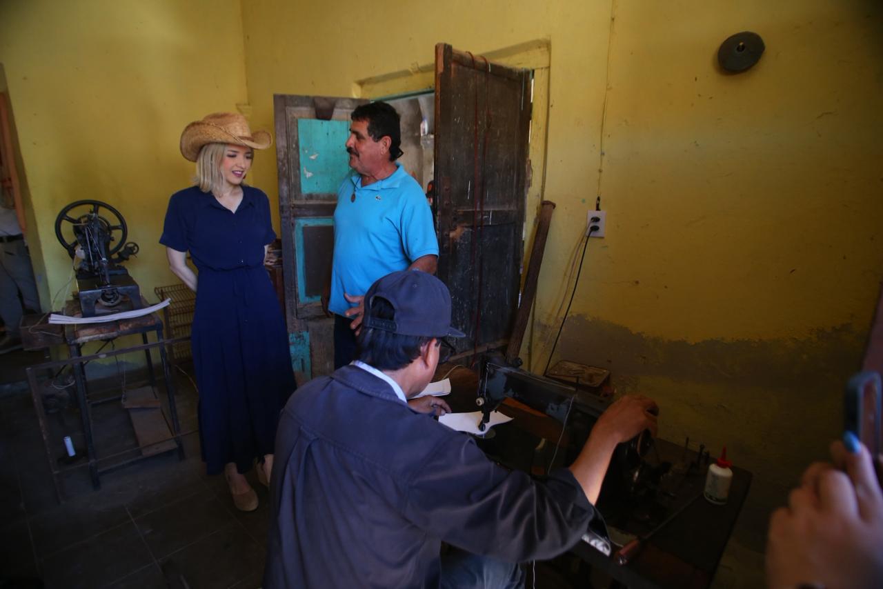 Estrella Palacios visita La Noria, Mazatlán, Sin.