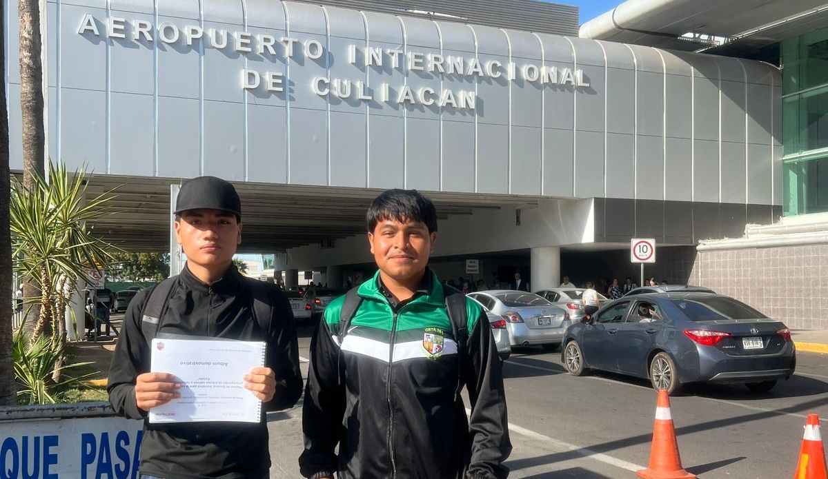 Estudiantes del CBTA 261 de Navolato viajan a Tabasco para participar en festival de Juventudes Originarias