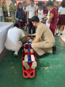 Marina acerca la paz a las aulas; estudiantes de secundaria en Mazatlán