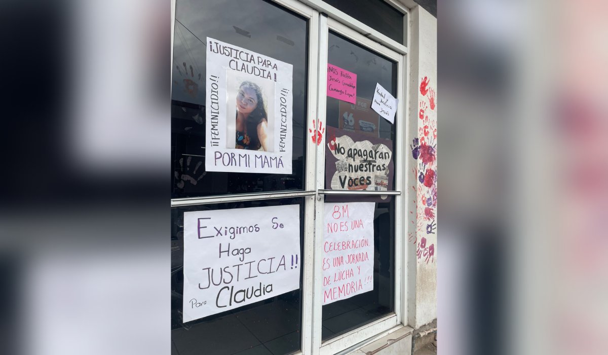Familia de Claudia exige sentencia para su feminicida en Guasave, Sin.