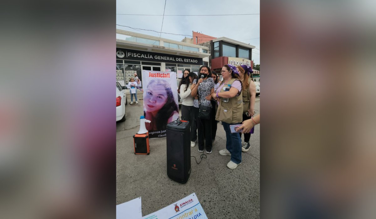 Familia de Claudia exige sentencia para su feminicida en Guasave, Sin.