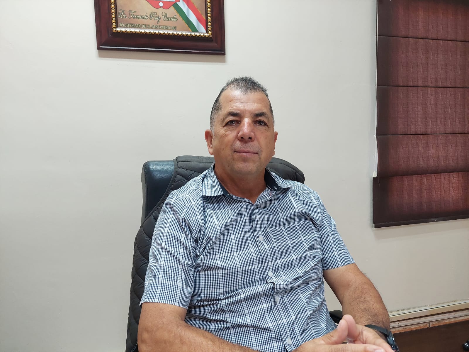 Fernando Ruiz Carrillo, secretario del Ayuntamiento de Salvador Alvarado