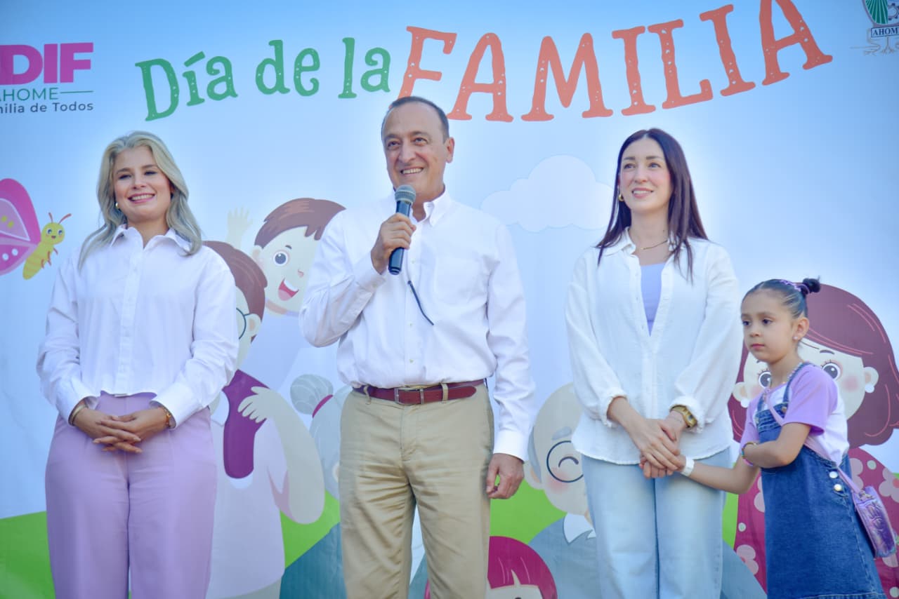 Festejo por el Día de la Familia en el Parque Sinaloa de Los Mochis
