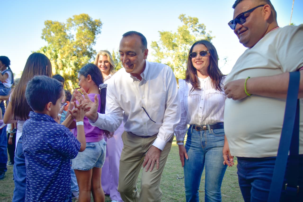 Festejo por el Día de la Familia en el Parque Sinaloa de Los Mochis