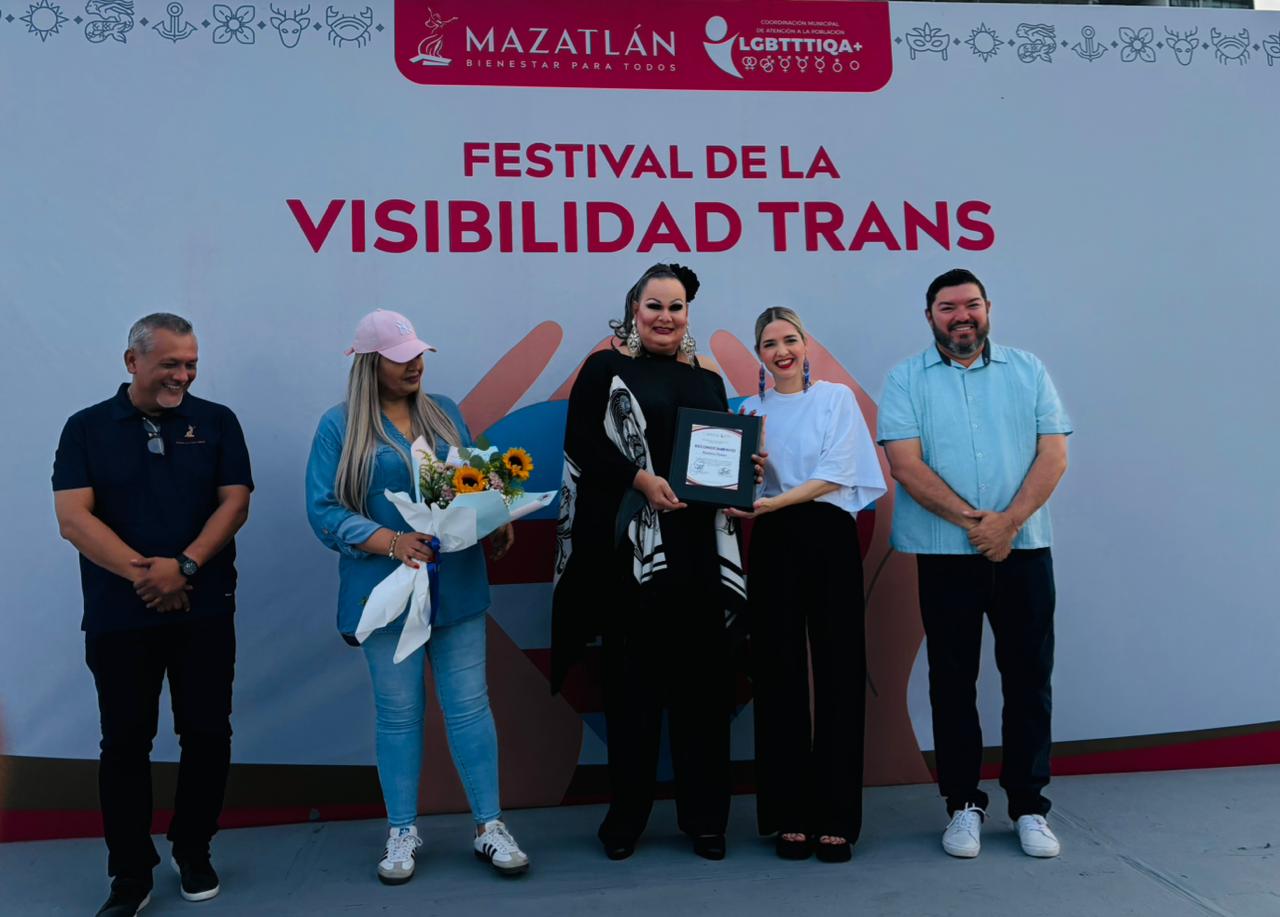 Realizan segundo Festival de la Visibilidad Trans en Mazatlán, Sinaloa