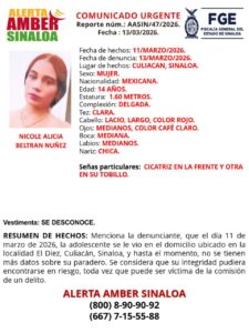 Ficha de búsqueda de Nicole Alicia