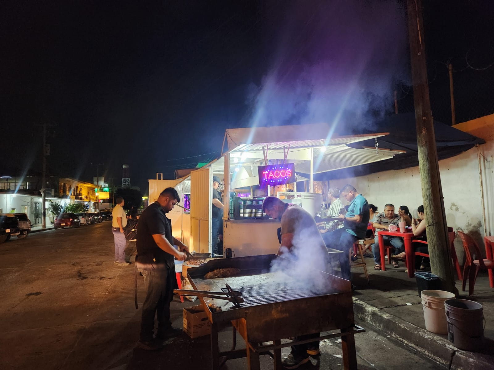 Fiesta por el Día del Taco en Guasave, Sin.