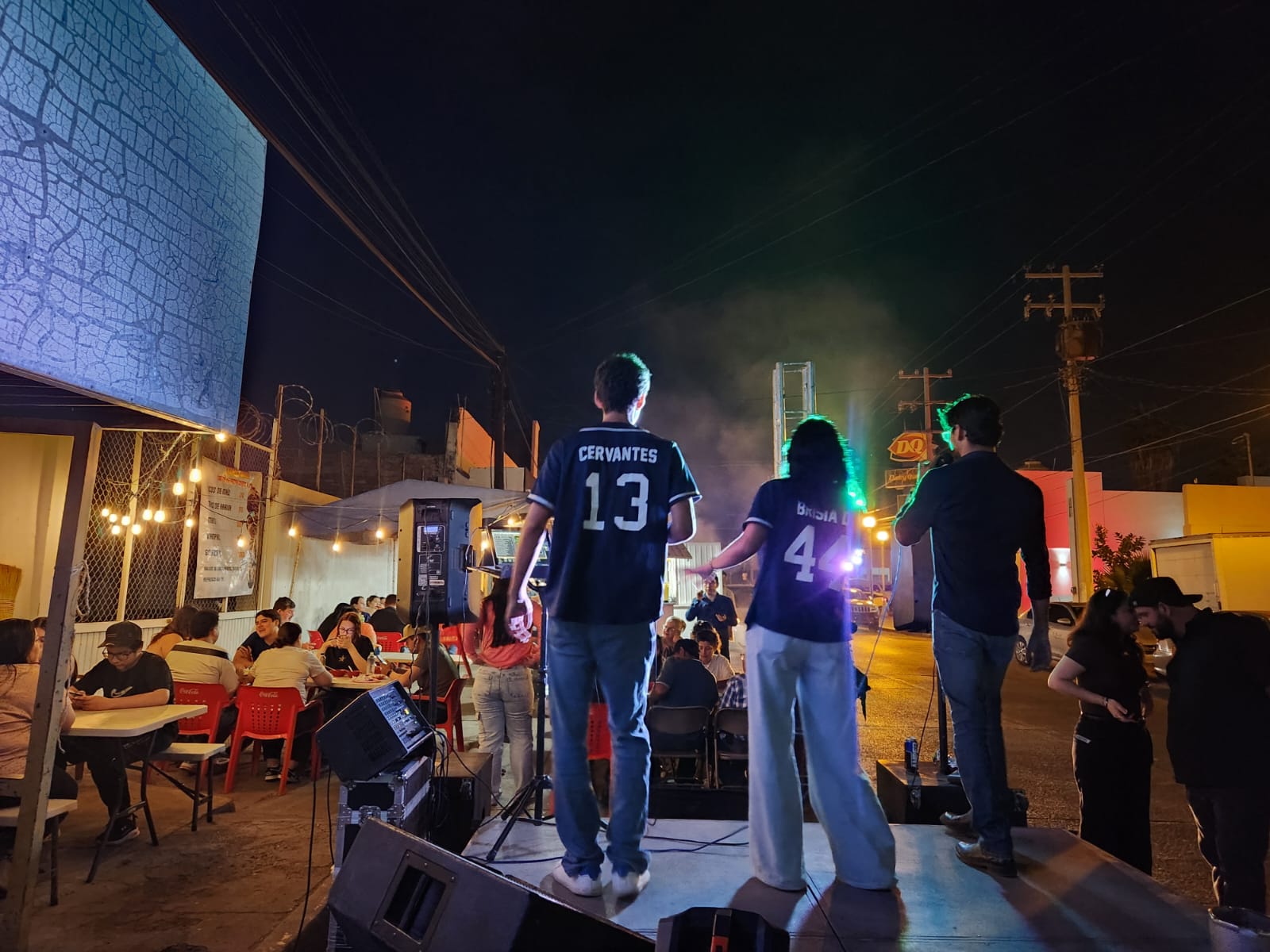 Fiesta por el Día del Taco en Guasave, Sin.