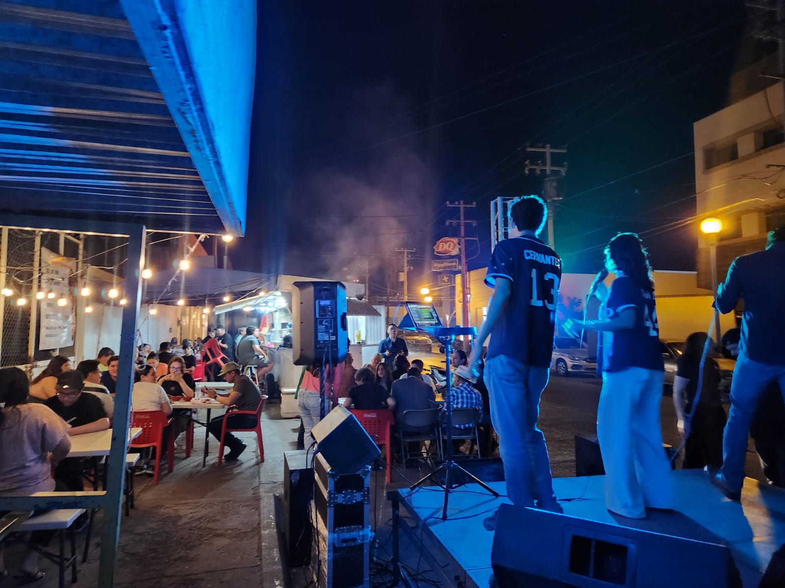 Fiesta por el Día del Taco en Guasave, Sin.