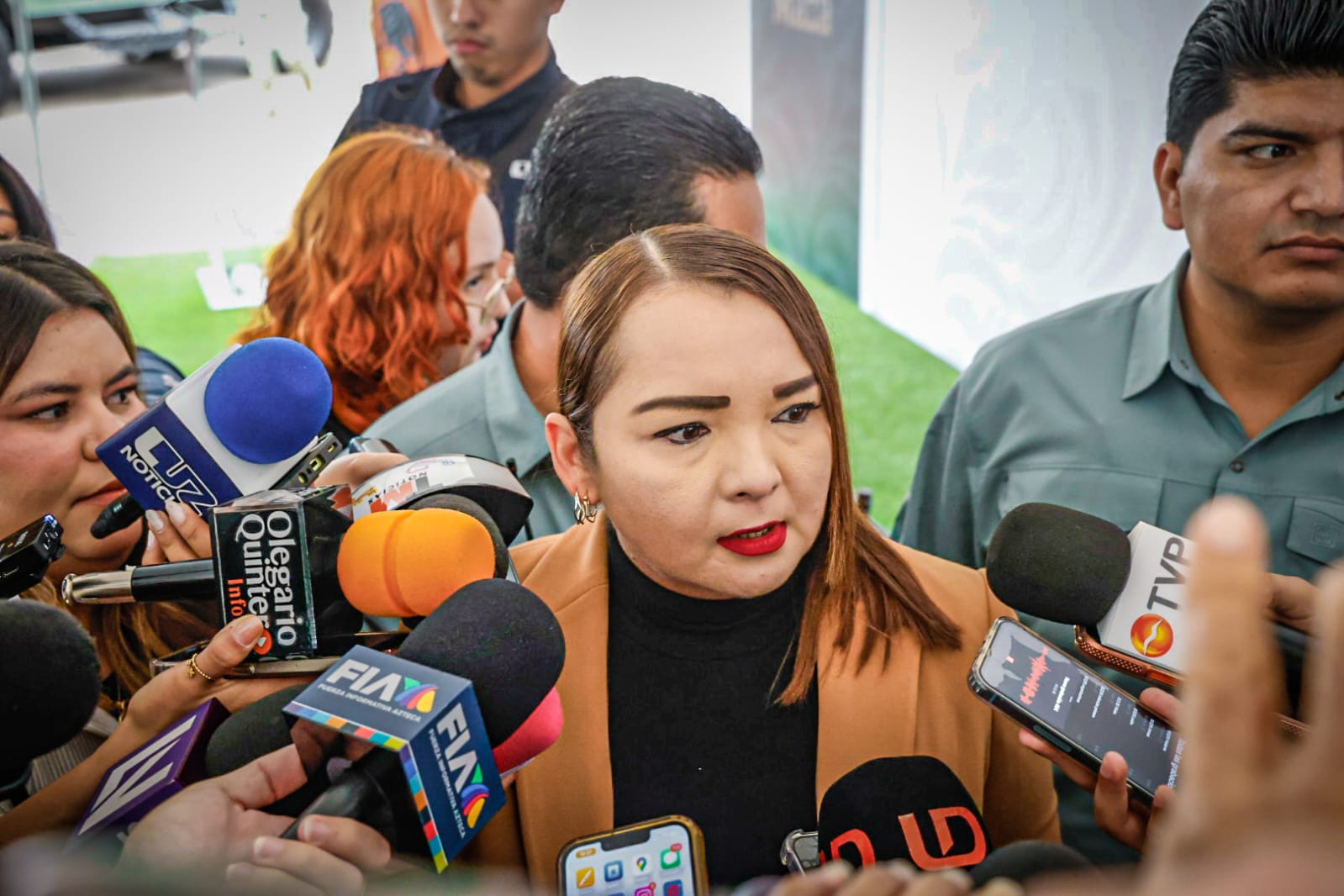 Titular de la Fiscalía General del Estado (FGE), Claudia Zulema Sánchez Kondo.