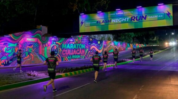 ¡Atención! Habrá cierre de vialidades en Culiacán por carrera Flash Night Run este sábado