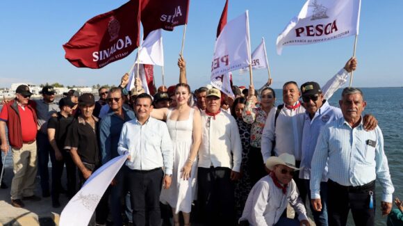 En Altata dan banderazo al Programa de Inspección y Vigilancia 2026 e inicio de la veda del camarón en el Pacífico