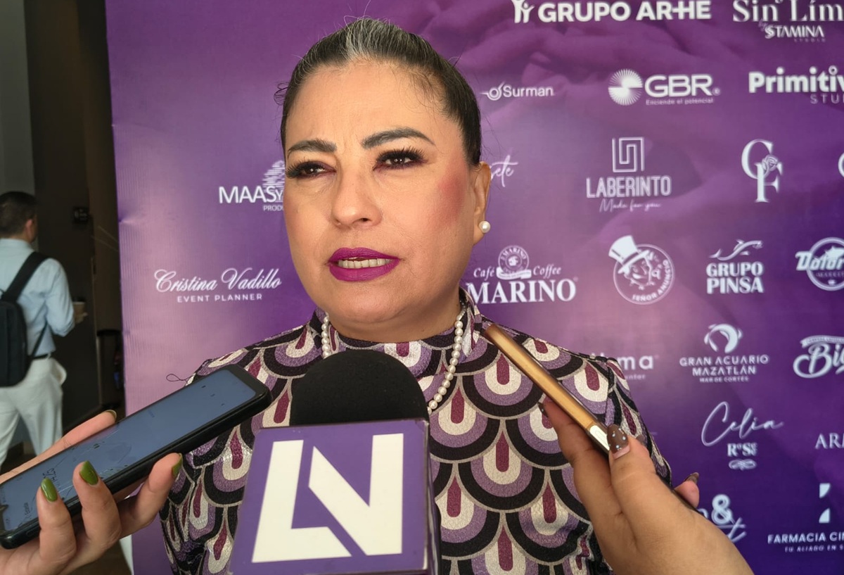 Francisca Cázarez Oliveros, presidenta de Canaco Mazatlán