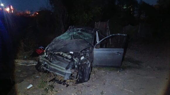 Choque por alcance deja tres lesionados en la México 15, en Guasave, Sinaloa