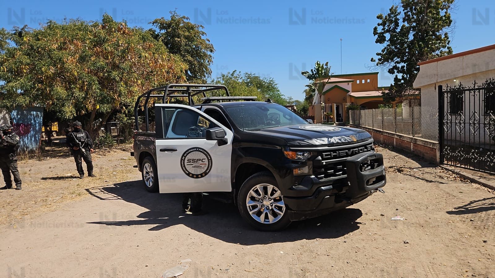 Desde el poblado Valle Escondido, en la sindicatura de Quilá, Culiacán donde se registró un enfrentamiento contra fuerzas federales y fueron abatidos 11 presuntos delincuentes