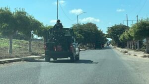 Fuerzas Federales realizan recorridos de vigilancia en Guasave