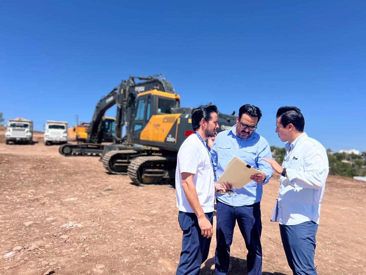 Gámez Mendívil supervisa construcción de las Viviendas para el Bienestar en Culiacán