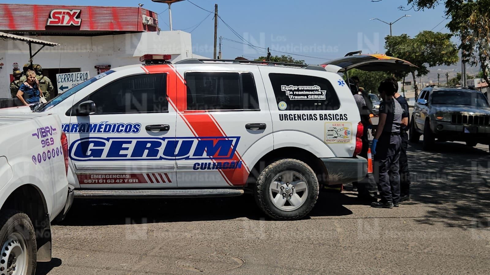 Con golpes resulta motociclista en accidente en Culiacán