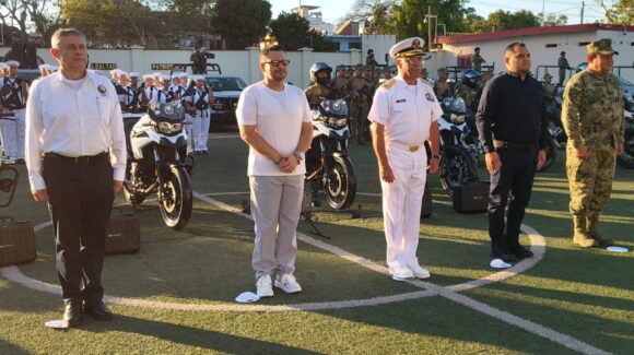 Grupo ARHE dona motocicletas BMW y drones a la Marina reforzando la seguridad en Mazatlán, Sinaloa