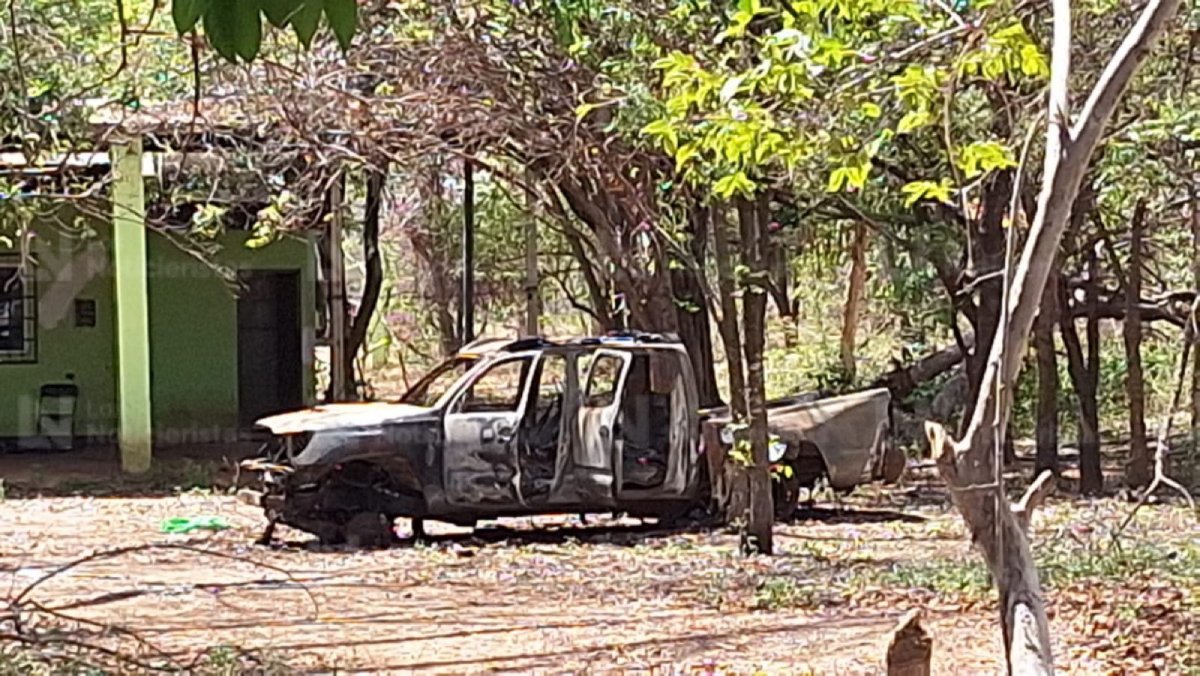 hallan los cadaveres de dos ejecutados en el guasimal imala camioneta