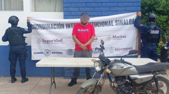 Detienen a sujeto con dosis de metanfetamina en Infonavit Humaya, Culiacán