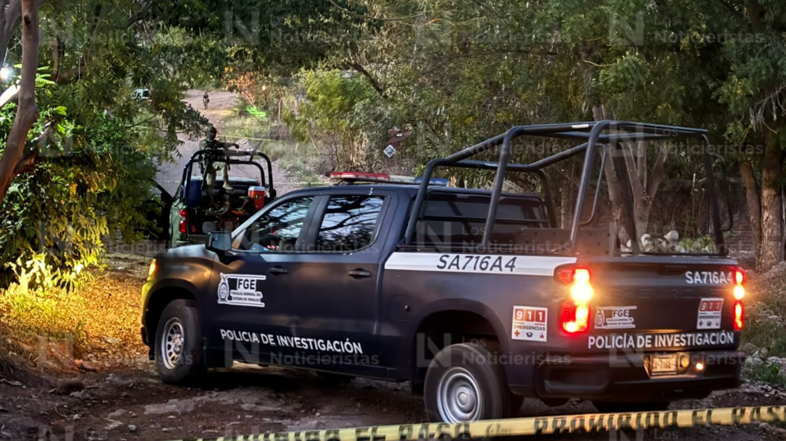 Localizan a un hombre ejecutado en Cumbres del Águila, Culiacán, Sin.