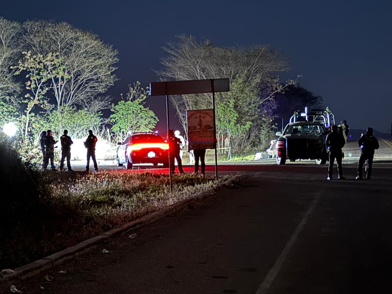 Localizan a un hombre ejecutado en Las Aguamitas, Culiacán, Sin.