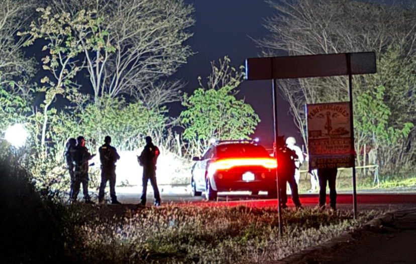 Localizan a un hombre ejecutado en Las Aguamitas, Culiacán, Sin.