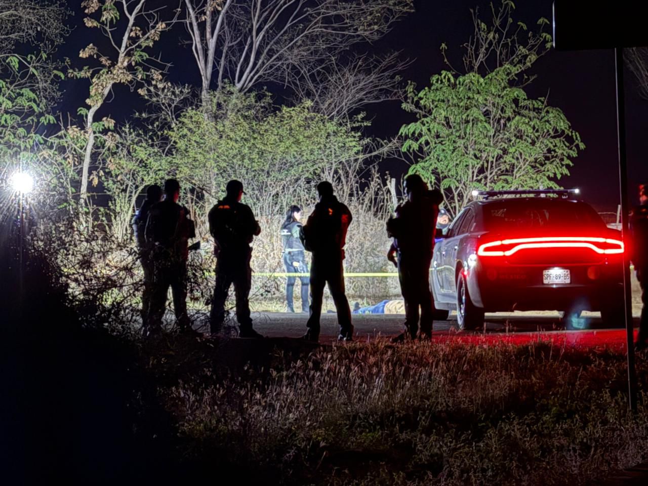 Localizan a un hombre ejecutado en Las Aguamitas, Culiacán, Sin.