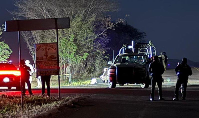 Localizan a un hombre ejecutado en Las Aguamitas, Culiacán, Sin.