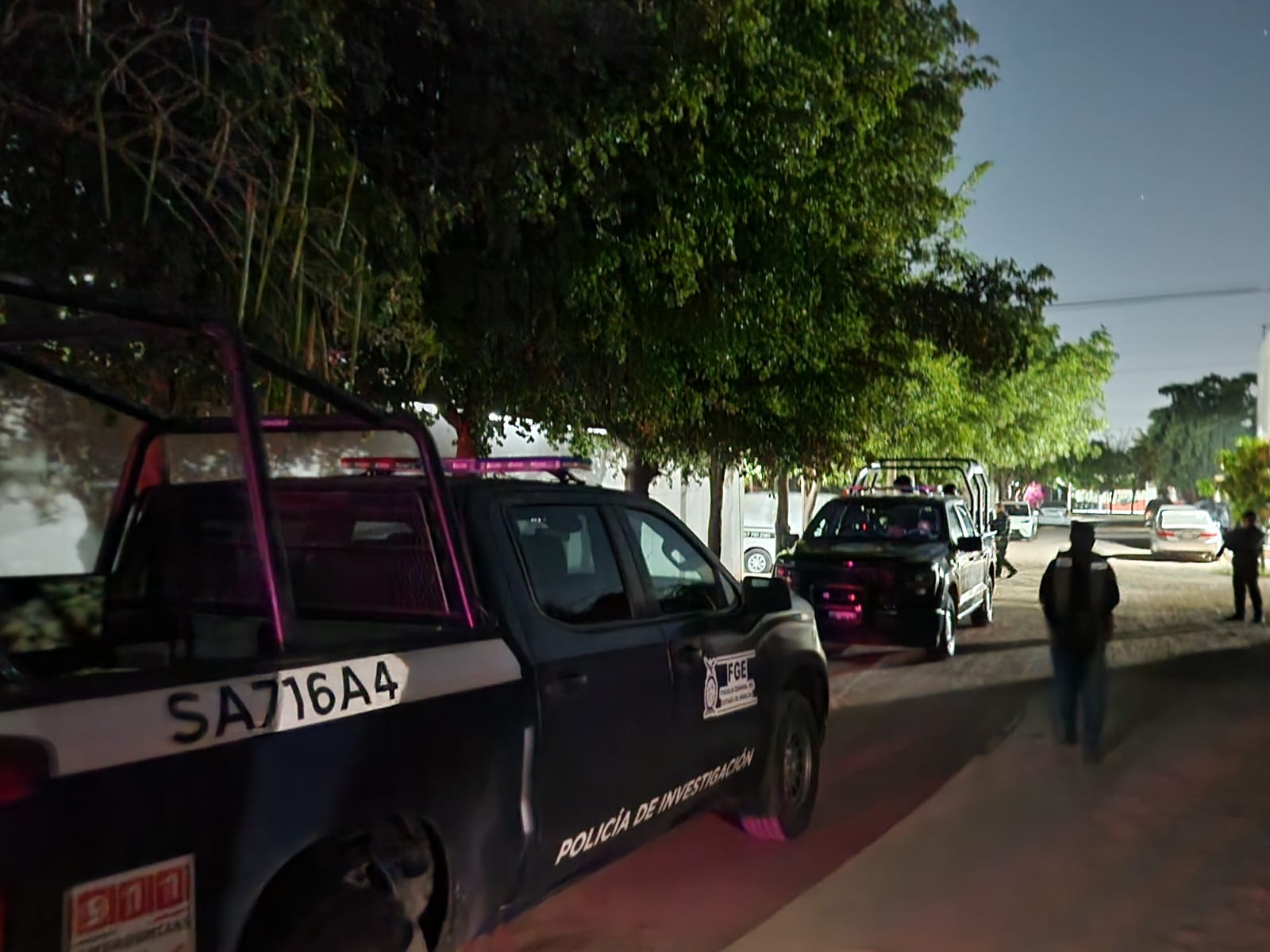Hombre ejecutado en Pedregal del Humaya, Culiacán, Sin.