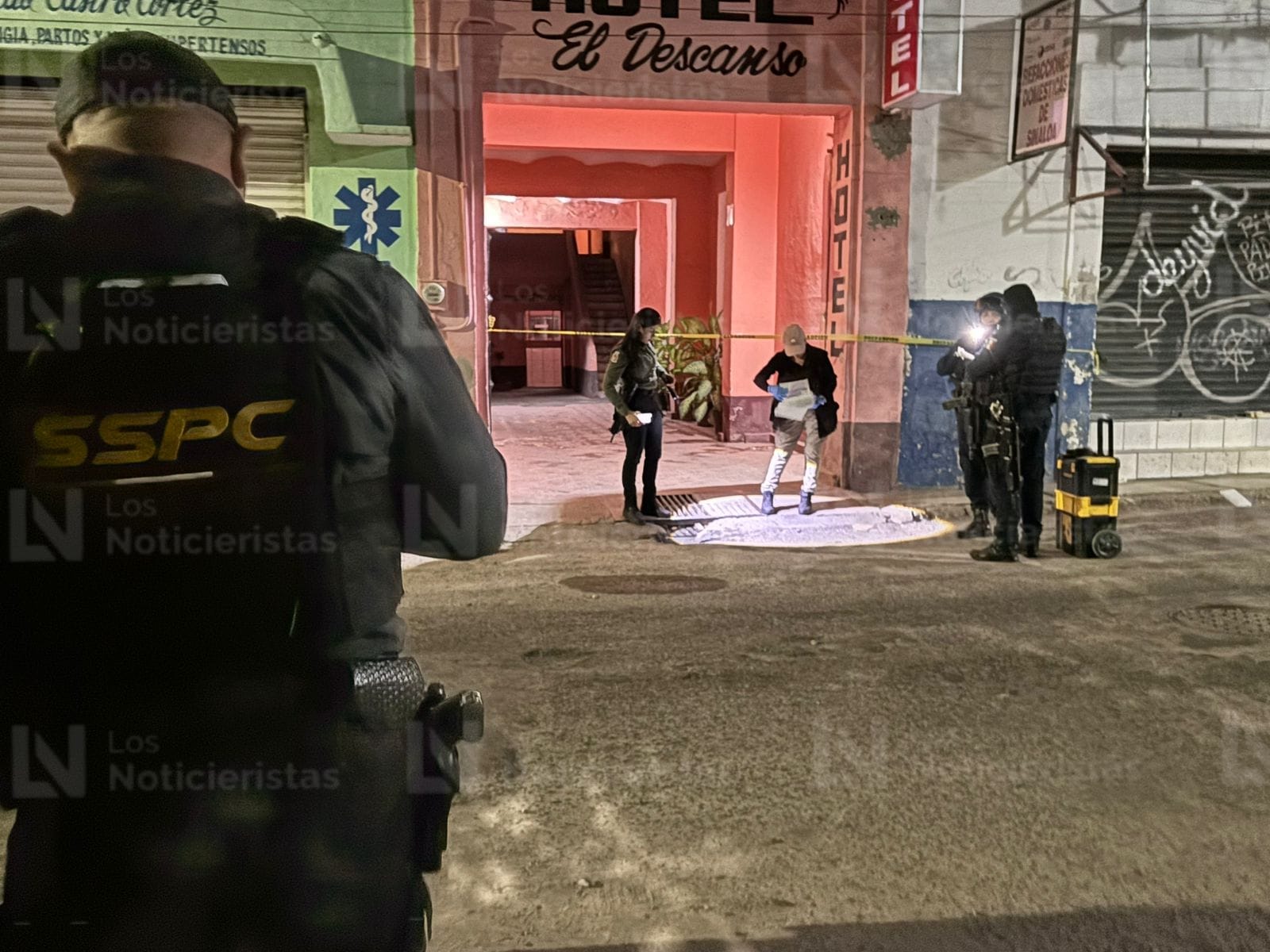 Hombre es ejecutado en un hotel en el Centro de Culiacán, Sin.